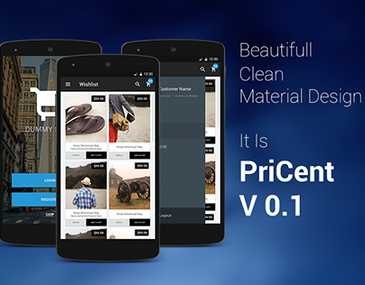 Pricent :E commerce app