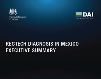 Project thumbnail - Brochure. REGTECH DIAGNOSIS IN MEXICO
