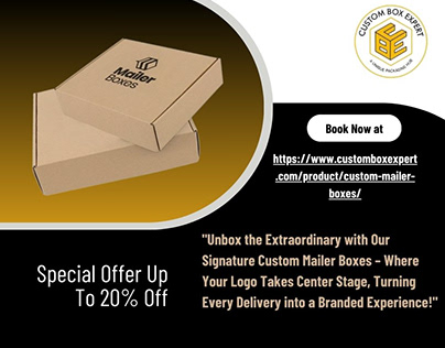 Buy Best Mailer Boxes With Logo At CBE