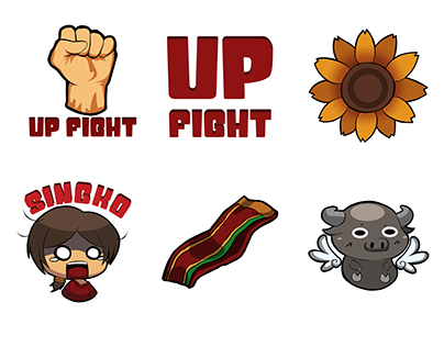 UP iMessage Stickers