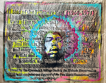 JImi Hendrix | Fillmore East Frottage