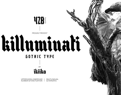 Killuminati - Gothic Font