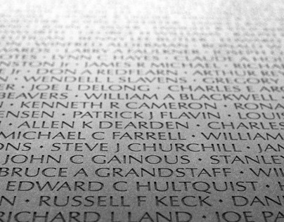 Reflections of the Vietnam Veterans Memorial