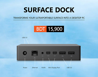 Surface Dock Banner