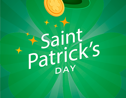Diseño y animación para "Saint Patrick's Day"