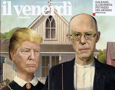 Il venerdì di Repubblica magazine cover art