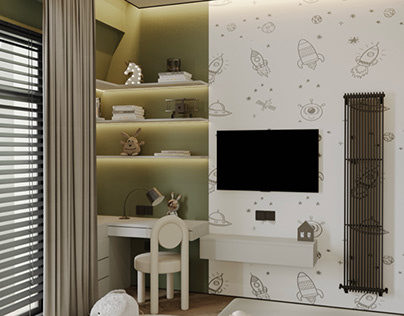 Modern child room design