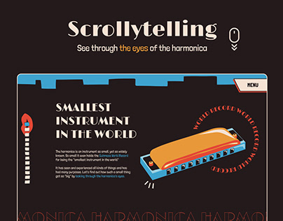 The harmonica - Scrollytelling