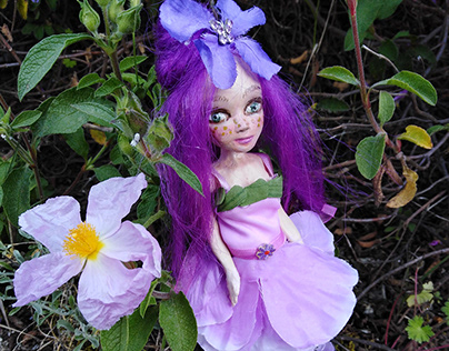 girls of spring (tiny art dolls)