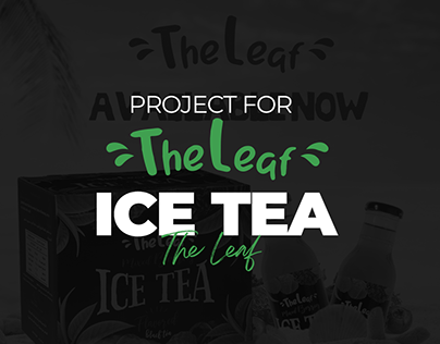 Social Media Designs (The Leaf for ice tea products)