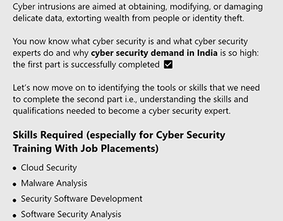 Cyber Security As A Career Option In India