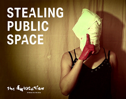 Stealing Public Space | Exhibition Branding