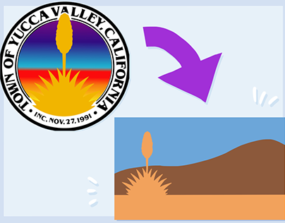 Yucca Valley City Flag