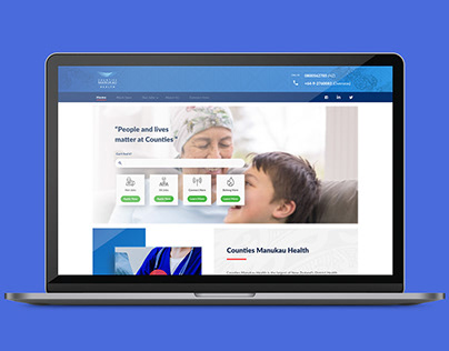 Counties Manukau Health Careers Website design