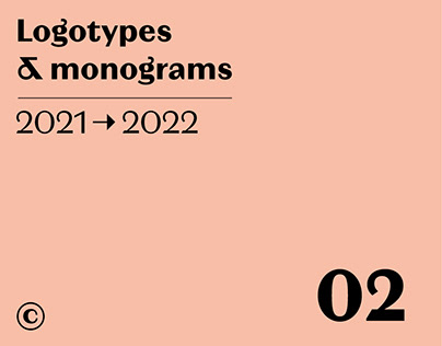 Logotypes & monograms 2021—2022