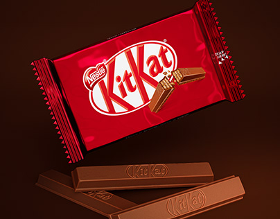 3D Nestle KitKat