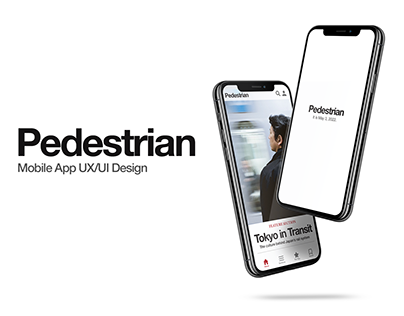 Pedestrian Magazine UX/UI Design