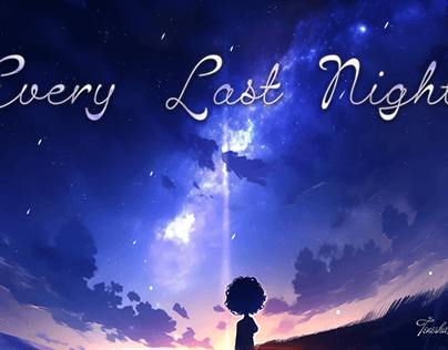 Every Last Night (poem, cover, and PSD)