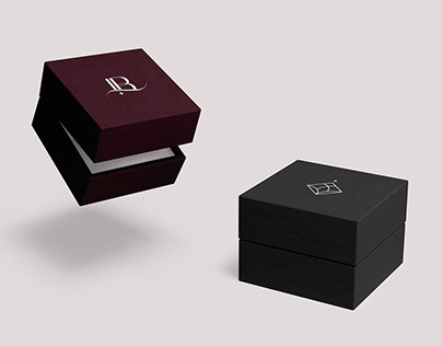 Logo for a jewelry store "Love In a Box"