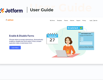 Jotform User Guide Page