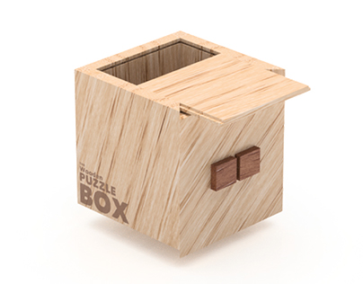 Wooden Puzzle Box - Table Top Product