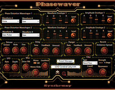 Phasewaver Phase Distortion VST VST3 Audio Unit