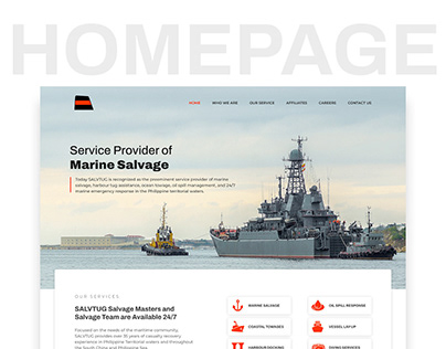 Marine Web Design