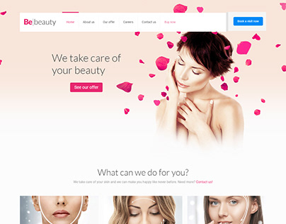 Health and Beauty WordPress Website Design