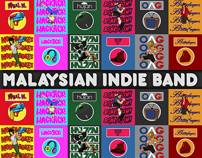 MALAYSIAN INDIE BAND | ILLUSTRATION