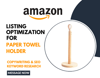 Amazon Listing Optimization For Paper Towel Holder