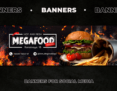 FACEBOOK COVER FOR THE COMMUNITY OF BURGER-CAFE