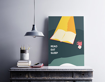 Poster | Read Eat Sleep