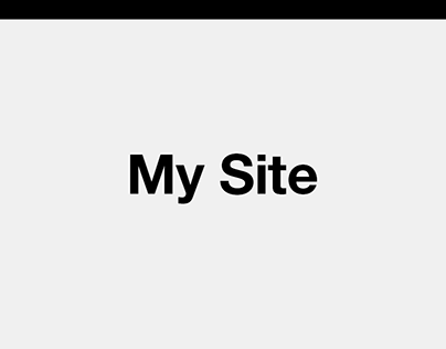 Personal Site