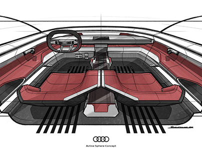 Audi Active Sphere Concept Sketches