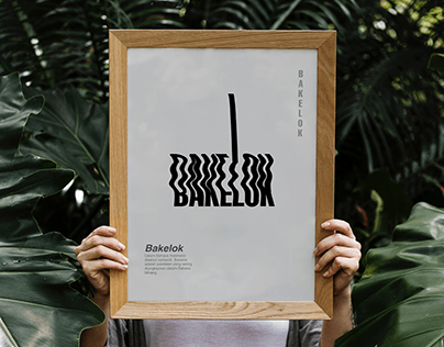 Bakelok : Simple Typography Poster