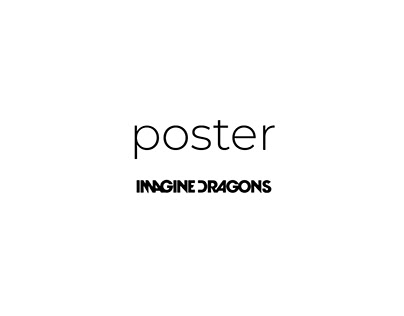 Poster - Concert - Imagine Dragons