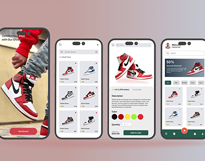 Shoes app design