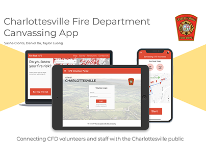 Charlottesville Fire Department Canvassing App