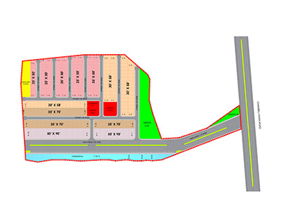 Planning of a Private Housing Scheme of a 220 Kanals