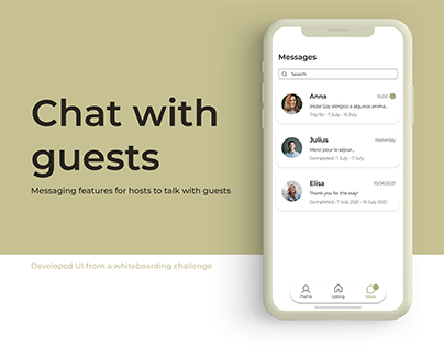 Chat with guests