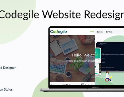 Codegile Website Redesign