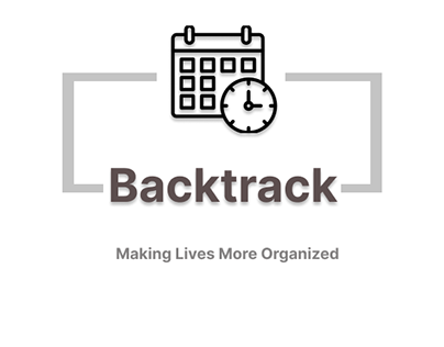 Backtrack / Mobile App Design