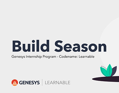 Genesys Build Season