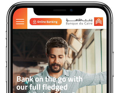 Banque Du Caire Website Redesign