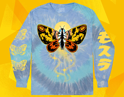 Mothra - Goddess of Flight T-shirt design