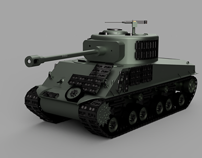 CRT 230 Final Project: M4A2E8 Sherman
