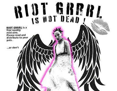 Riot Grrrl Magazine Cover