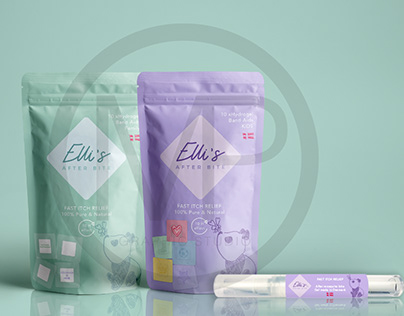 Elli's After Bite Brand og design by MP Graphic Studio