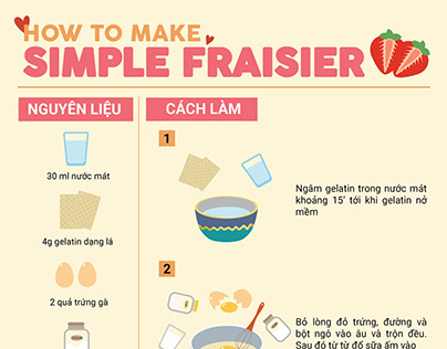 Baking recipe: How to make Simple Fraisier