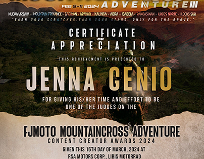 Fjmoto MountainCross Adventure 3 Printables